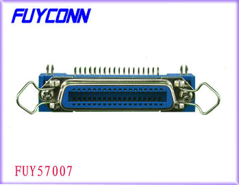 ขั้วต่อด้านขวา PCB IEEE 1284 Connector, 36 ปลั๊กต่อ Centronic Ribbon หญิงสำหรับเครื่องพิมพ์