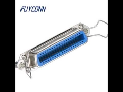 180 PCB Champ DDK 50pin Centronic Connector หญิงบัดกรี DIP การสิ้นสุด PCB ตรง 57 Connector