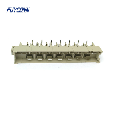 พลังงาน DIN41612 เครื่องเชื่อมจีน PCB R / A 7 + 8 15Pin 5.08mm เครื่องเชื่อมชาย