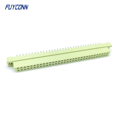 DIN41612 เครื่องเชื่อม โรงงาน 2แถว 2 * 32P 64P PCB หญิง 41612 เครื่องเชื่อม W / Harpoon