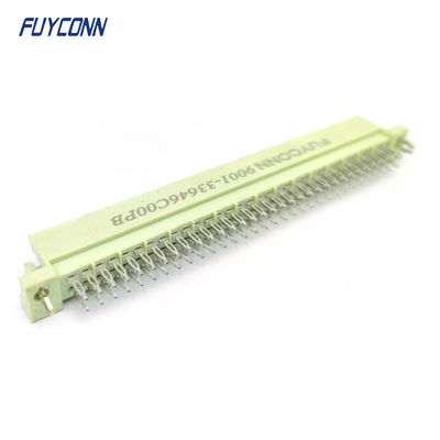 DIN41612 2 แถว Connector 64pin 2 * 32P เพศสัมผัส Pin Connector W / harpoon