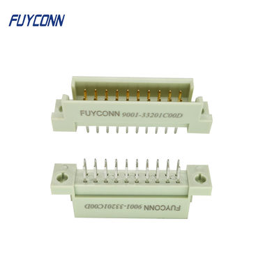 220 Eurocard Connector 5 10 Pin PCB ตัวผู้ตรง 2 * 10P 2 แถว 20pin Euro DIN41612 Connector