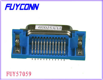 PCB มุมขวา IEEE 1284 Connector, 36 Pin Centronic DDK Female Printer Connectors