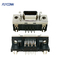 PCB SCSI Connector หญิง 1.27 มม มุมขวา 14P 20P 26P 36P 50P 68P 100P SCSI Connector