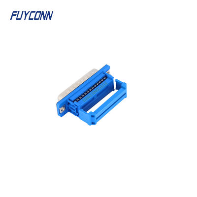 25Pin IDC ริบบอนเนคเตอร์ เพศชาย Crimping ประเภทริบบอน D-SUB Connector