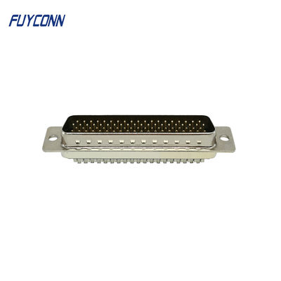 78pin D-SUB Connector Solder Cup ประเภทสายเคเบิลตัวเชื่อมต่อ D SUB ความหนาแน่นสูงตัวผู้