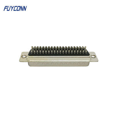 78pin D-SUB Connector Solder Cup ประเภทสายเคเบิลตัวเชื่อมต่อ D SUB ความหนาแน่นสูงตัวผู้