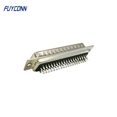 78pin D-SUB Connector Solder Cup ประเภทสายเคเบิลตัวเชื่อมต่อ D SUB ความหนาแน่นสูงตัวผู้