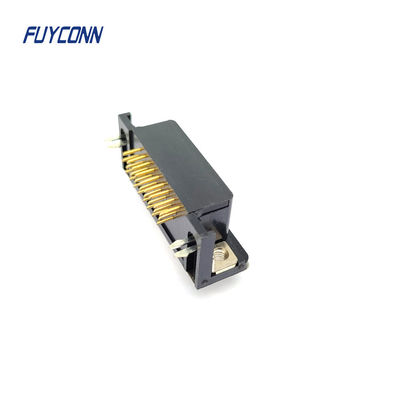 PCB ความหนาแน่นสูง D-SUB Connector หญิง, 15pin 26pin 44pin 62pin DSUB Connector