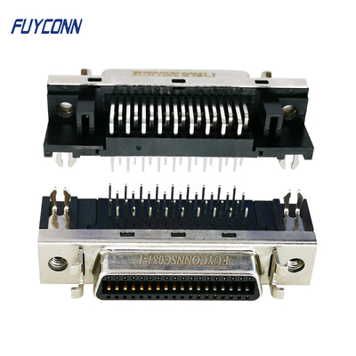36pin SCSI Servo Connector PCB Solder Cup IDC Crimp จําหน่ายเครื่องเชื่อม 1.27 มม