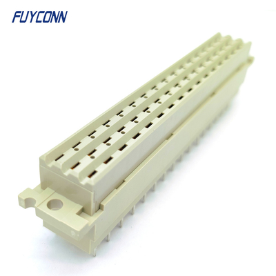 เพศหญิงพลังงาน DIN41612 เครื่องเชื่อม PCB สูง 3 * 16pin 48Pin 5.08mm Pitch Connector จีน