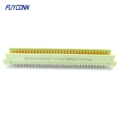 PCB ไม่มี solder 3 * 32P 96pin ผู้จัดส่ง Euorcard เพศชาย DIN41612 เครื่องเชื่อม W / Harpoon