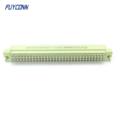 PCB ไม่มี solder 3 * 32P 96pin ผู้จัดส่ง Euorcard เพศชาย DIN41612 เครื่องเชื่อม W / Harpoon