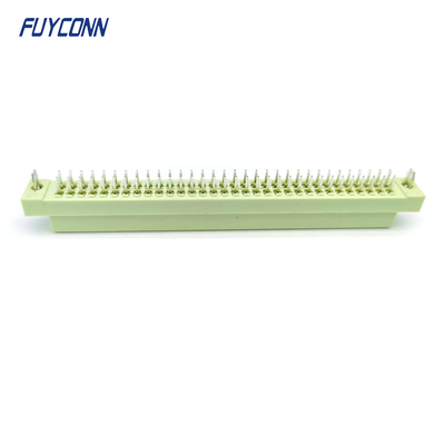 DIN41612 เครื่องเชื่อม โรงงาน 2แถว 2 * 32P 64P PCB หญิง 41612 เครื่องเชื่อม W / Harpoon