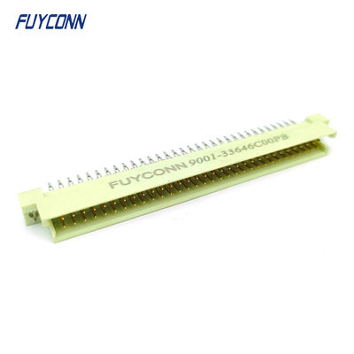 DIN41612 2 แถว Connector 64pin 2 * 32P เพศสัมผัส Pin Connector W / harpoon