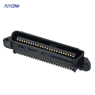 TE 229974-1 ตัวเชื่อมต่อทดแทน, ตัวเชื่อมต่อรูปตัว D 50 / 64 ตำแหน่ง, ปลั๊ก, สายเคเบิลต่อสายเคเบิล, ติดตั้งบนสายเคเบิล (แขวนลอย), ระยะห่างระหว่างศูนย์กลาง 2.16 มม. [.085 นิ้ว], ตัวเชื่อมต่อ CHAMP Docking