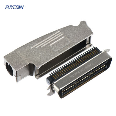 Amphenol 957 M1002101 คอนเนคเตอร์แร็คและพาเนล ระยะพิทช์ 2.16 มม. 100 พิน ชนิด IDC สำหรับ ADSL