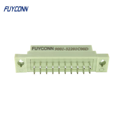 DIN สัญญาณประเภท 3B หญิง Solder 20-Pole, เปลี่ยน Harting P/N 09 24 220 6824 DIN 41612 3B020FS-2