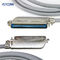 RJ21 IDC Cable Assembly 90 องศาหรือ 45 องศา Metal Cover Outlet