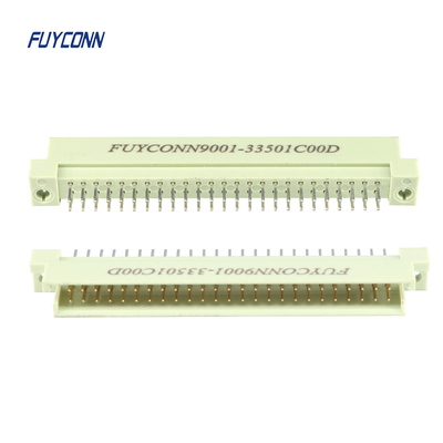 PCB สายตรง 50 ปินเชื่อมต่อ Eurocard 41612 เชื่อมต่อชาย