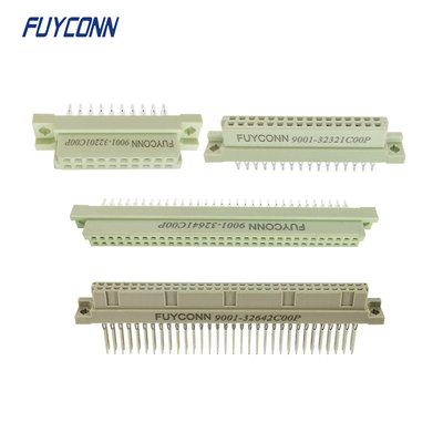 2 แถวกด Pin Eurocard Connector, 20pin 32pin 64pin หญิง DIN41612 Connector