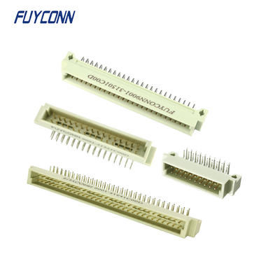 2 แถว Euro DIN41612 Connector 20pin 32pin 50pin 64pin มุมขวา PCB ชาย Eurocard