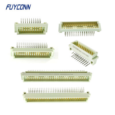 3Rows R/A 41612 Connector ชาย 90 องศามุมขวา PCB Eurocard