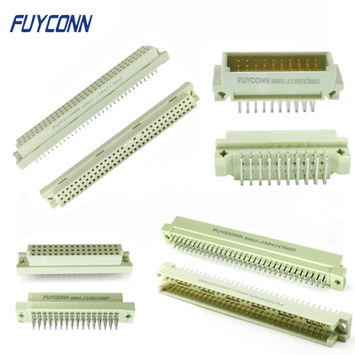 ขั้วต่อ DIN 41612 ตัวเมีย / ตัวผู้ มุมขวา / ตรง / กดพิน PCB