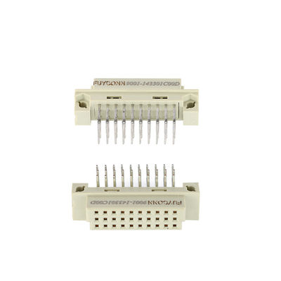 PCB มุมขวา 330S 41612 ขั้วต่อ 3x10P ขั้วต่อ Eurocard ตัวเมีย 30 พิน