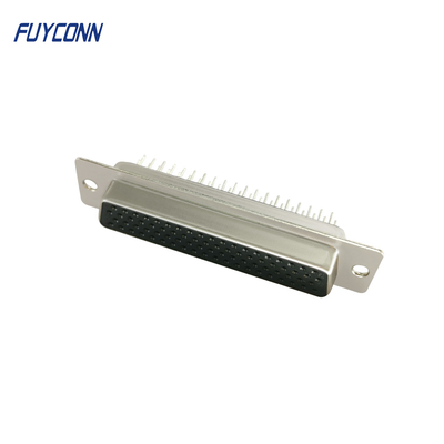 78Pin D-SUB Connector 78 ทางตรง PCB หญิง HS DSUB Connector