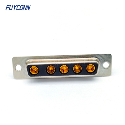 5W5 D-SUB Connectors, ตัวเมีย 5Pin Solder Cup DB คอนเนคเตอร์กระแสสูง