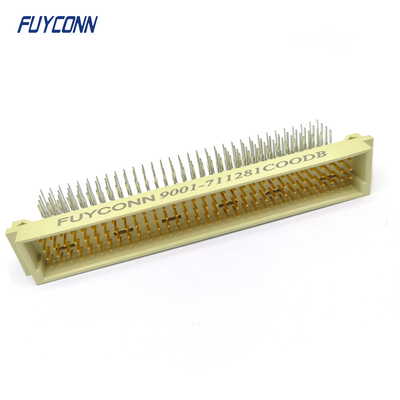 128pin 41612 Connector เพศชาย PCB มุมขวา 4 แถว 4 * 32pin128P
