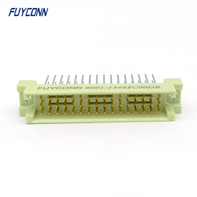 PCB สายตรง 48 ปิน เพศ DIN 41612 Connector 13mm 41612 Connector