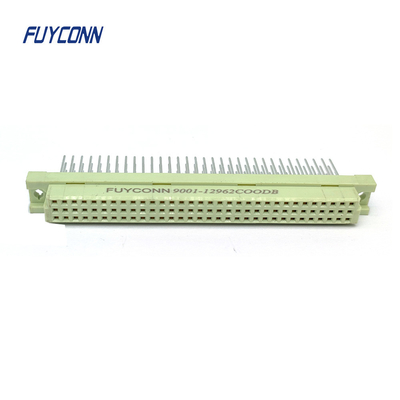 17mm DIN41612 Connector 3 Row 96Pin หญิง PCB สายตรง 396 Eurocard Connector