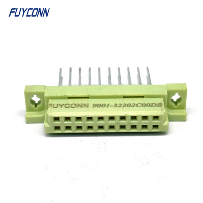 13mm DIN41612 เครื่องเชื่อม 2 แถว 20Pin ทอร์มิเนลตั้ง
