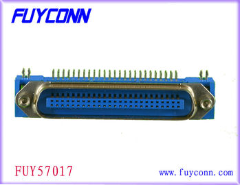 ขั้วต่อชายมุมขวา 24 Pin Centronic PCB พร้อมตัวล็อคบอร์ด