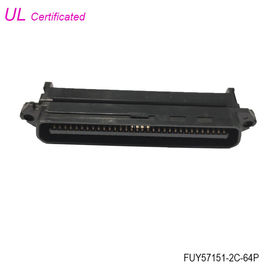 TYCO 64 Pin RJ21 ตัวเชื่อมต่อ Centronic IDC ตัวผู้ไม่มีฝาครอบรับรอง UL
