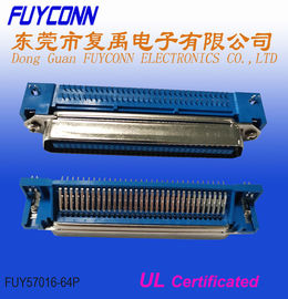 Phosphor Bronze Centronic ชายมุมขวา PCB 64 Pin Connector