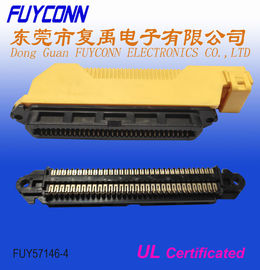 Champ 64 Pin Centronics IDC Female Connectors พร้อมตัวเรือนพลาสติกแบบมุมฉาก