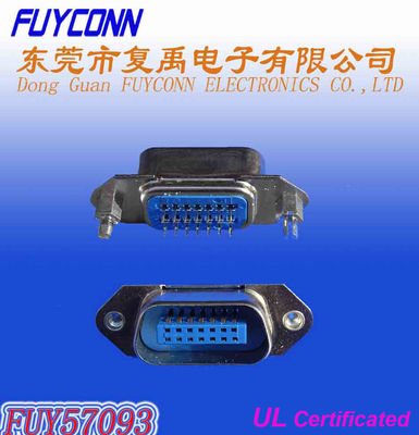50 ขาเชื่อม Centronic, หัวตรง PCB ปลั๊กตัวผู้ที่ผ่านการรับรอง UL