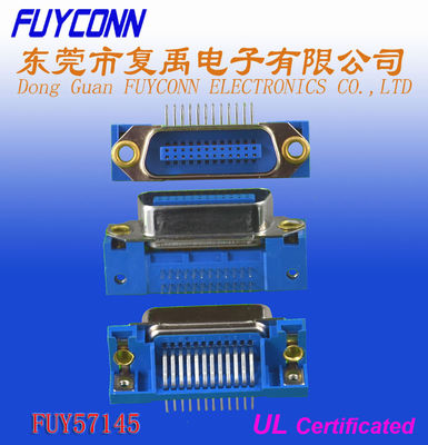Centronic 24 Pin Male Right Angel ขั้วต่อ PCB รับรอง UL