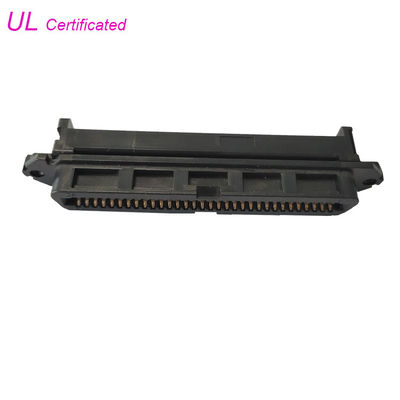 32pairs 64Pin TYCO Crimping Type IDC Female RJ21 Connector พร้อมคลิปลวด