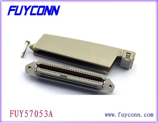 50 Pin Solder Champ Connector ขั้วต่อบัดกรีตัวเมียพร้อมตัวเรือนพลาสติก 90 องศา