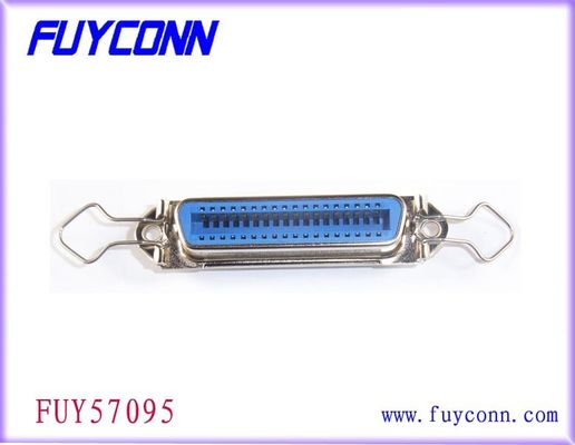 14 24 36 50Pin ขั้วต่อริบบิ้นหญิงบัดกรี Centronic พร้อมสลักสปริง