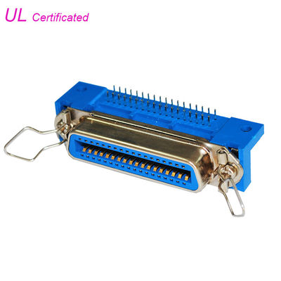 เต้ารับ 50 36 24 14 ขั้วต่อ Pin Centronics มุมขวาขั้วต่อ PCB ตัวเมีย