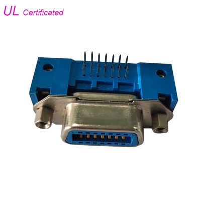 Centronic 50 36 24 14 ขาขั้วต่อ PCB หญิงมุมขวาพร้อมเกลียวเกลียว