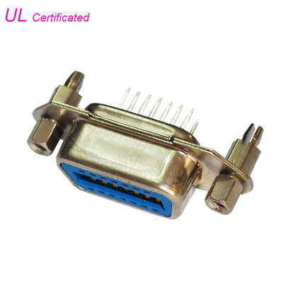 2.16 มม. 14Pin Champ Centronic ขั้วต่อ PCB ตัวเมียแบบตรงพร้อม Borad Lock