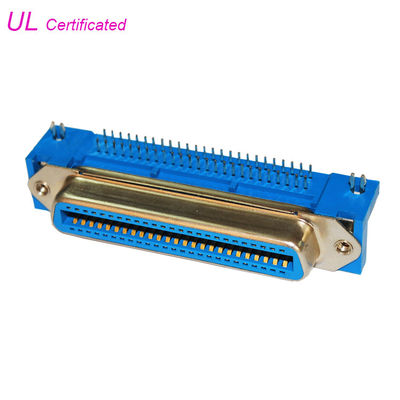 57 CN Series Centronic 50pin 36pin 24pin 14pin ขั้วต่อ PCB หญิงมุมขวาสำหรับเครื่องพิมพ์