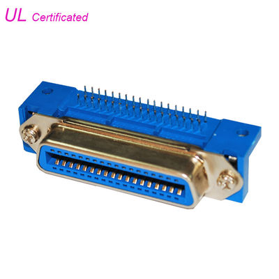 Centronic DDK 14 24 36 50 พินขั้วต่อมุมขวา PCB ตัวเมีย