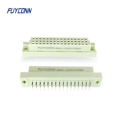 ขั้วต่อยูโรตัวเมีย PCB ขั้วต่อตรงขั้วต่อ DIN 41612